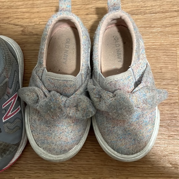 Toddler girls shoes set-Carters, Old Navy and New Balance - Picture 2 of 4